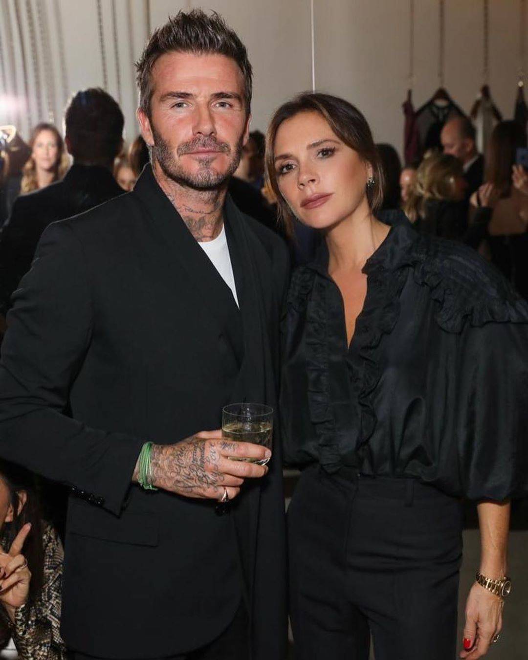 Beckham夫婦亦在列上。