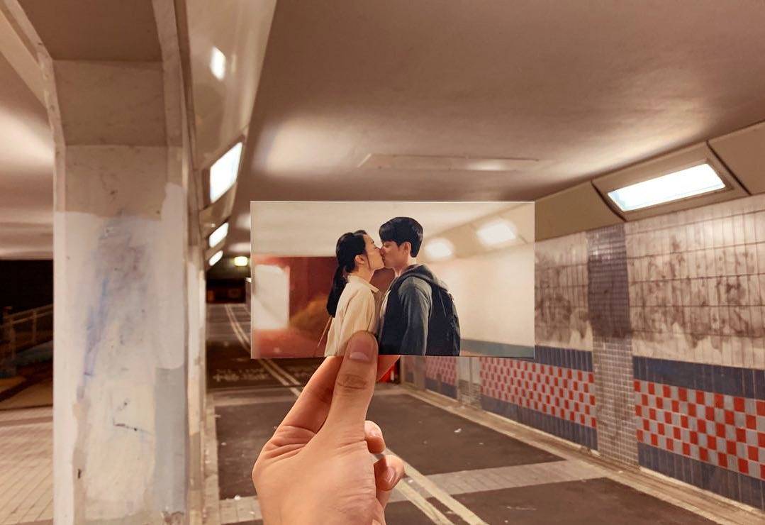《幻愛》在隧道中夢幻的一幕，在沙田禾輋取景。