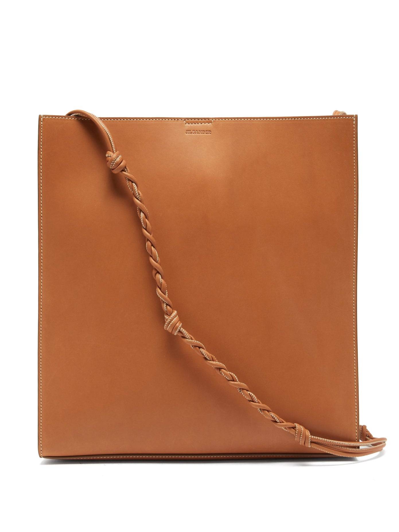Tangle braided-strap leather tote bag $10,115