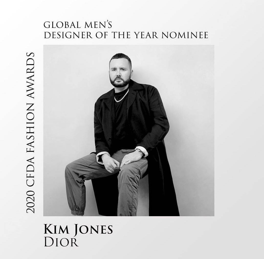 Kim Jones 被 CFDA 提名為「年度全球男裝設計師 Global Men’s Designer of the Year」