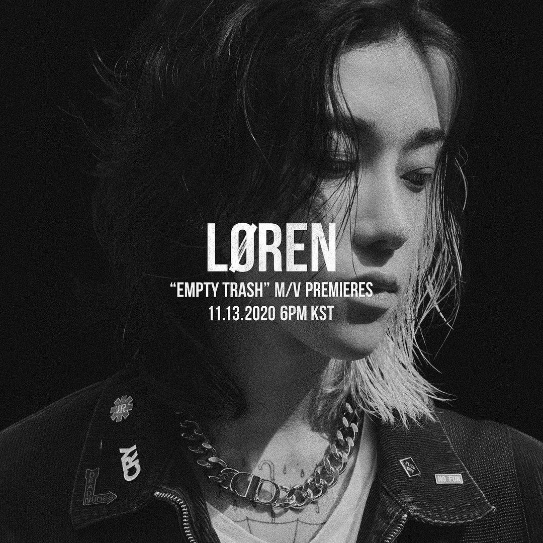 LØREN已在11月13日正式出道！Instagram@lorenisalone