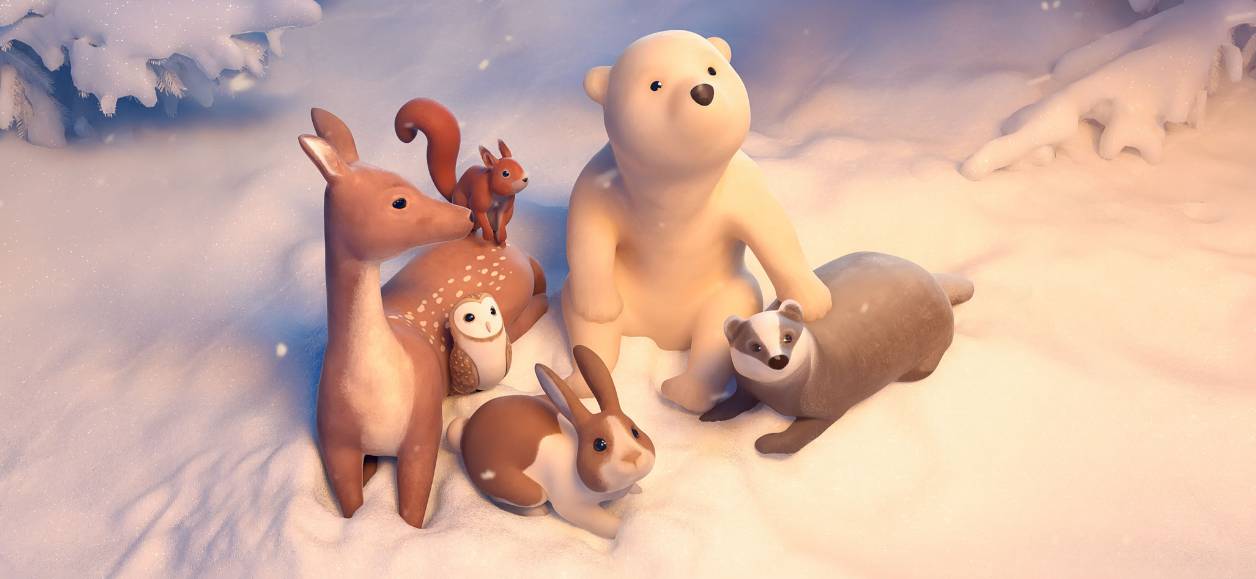 Chopord 聖誕動畫短片以北極熊 Arty bear 的奇幻之旅作主題。