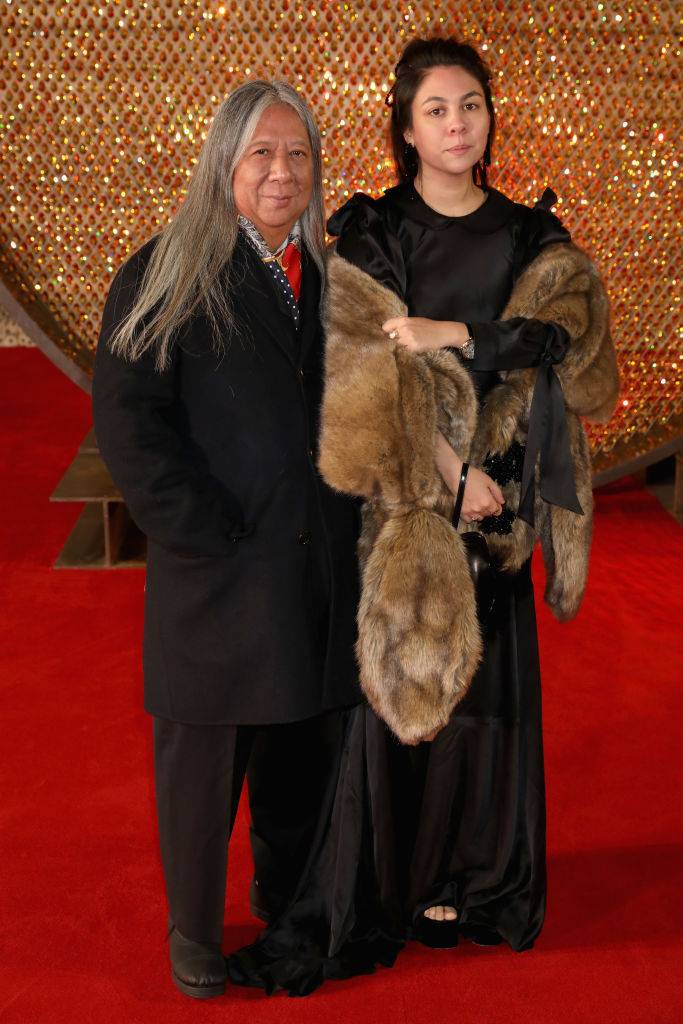 時裝設計師 John Rocha 與女兒 Simone (Getty Images)