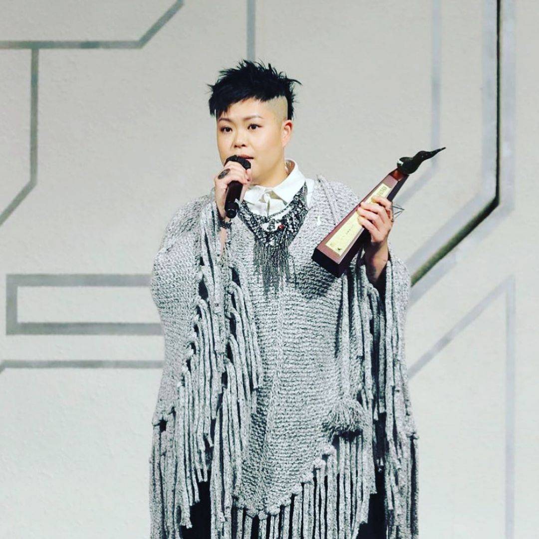 林二汶首奪「我最喜愛女歌手」獎 Credit: Instagram @lam2
