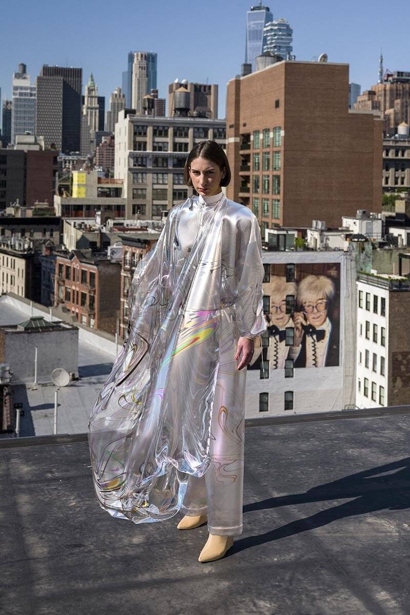以$9500美金售出的一條虛擬訂製裙子。 Credit:The Fabricant