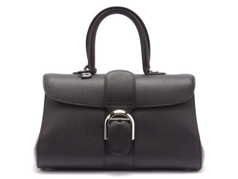 DELVAUX 'Brillant East West PM Rodéo' leather satchel HK$38,100（圖片來源：Delvaux）