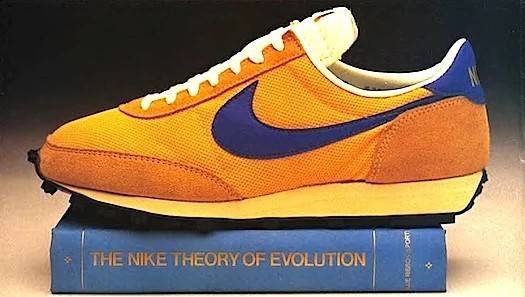 Nike八十年代推出的傳奇跑鞋型號LDV（圖片來源：IG @d_g6464）