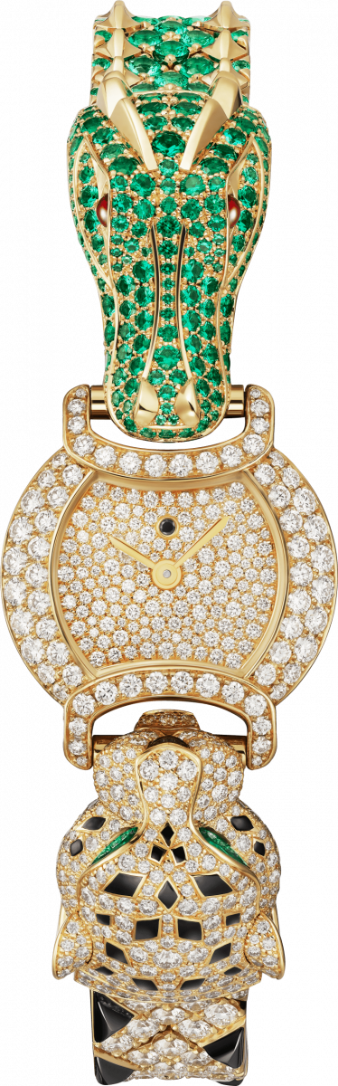 Indomptables de Cartier珠寶腕錶。（圖片來源：Cartier）