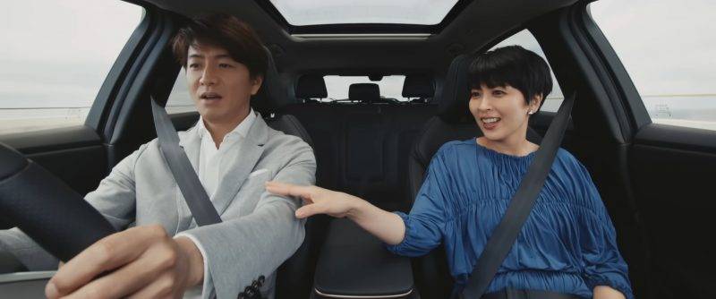 松隆子與木村拓哉的合體，勾起大家對這對「日劇最佳螢幕情侶」的珍貴回憶（圖片來源：Nissan Youtube）