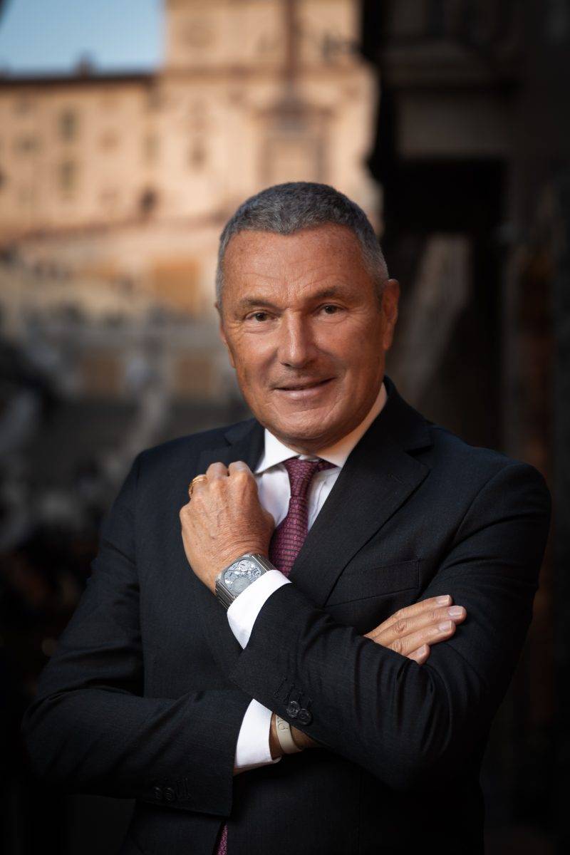 BVLGARI 全球總裁 Mr. Jean-Christophe Babin。（圖片來源：Gabriel De La Chapelle）