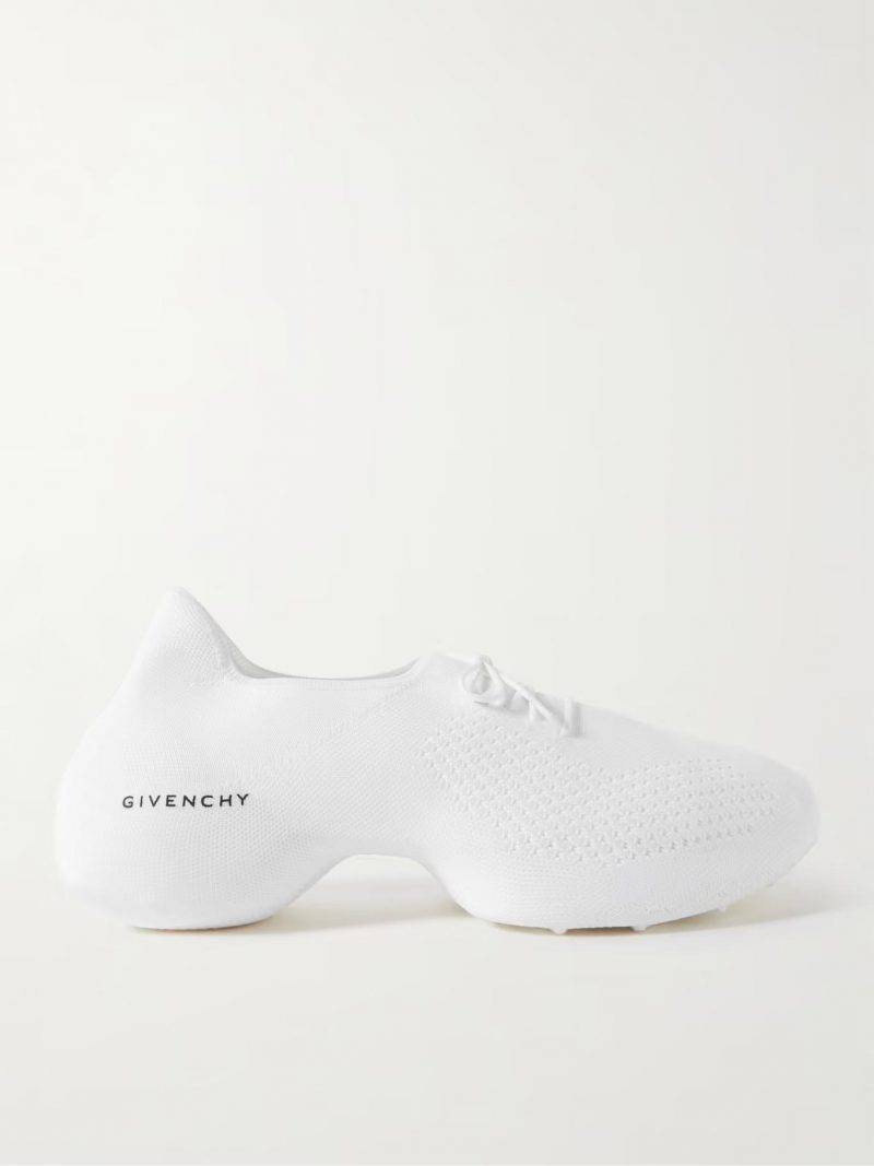 Givenchy TK-360 logo-print stretch-knit sneakers £579.17（圖片來源：mrporter.com）
