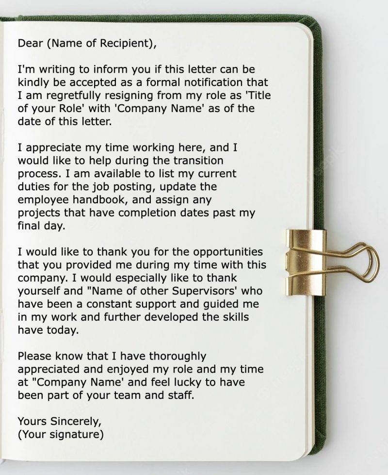 這樣寫辭職信才優雅得體！8個辭職信需知及常用中英文範本格式| Wellness | Madame Figaro Hong Kong