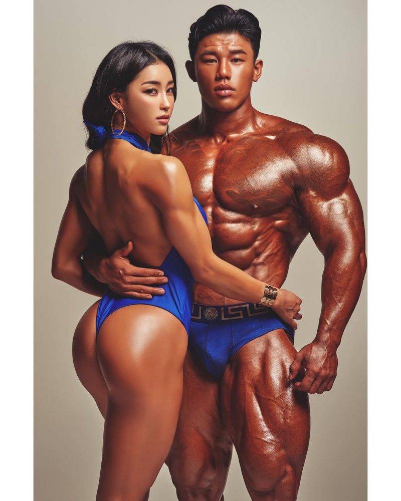 體能之巔 金剛民、宋雅凜二人為韓國知名的健身夫妻，常常參加健美選拔