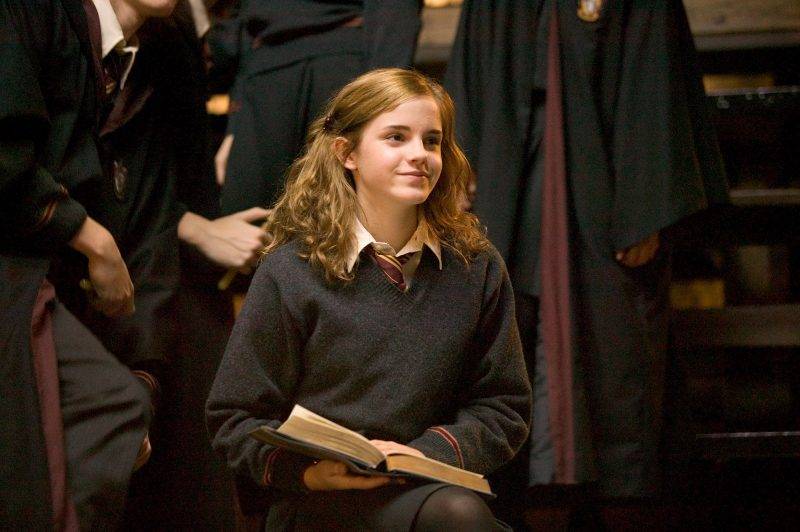 在《哈利波特》的妙麗角色猶如在粉絲心中施下魔咒，令人將Emma Watson與妙麗畫上等號。（圖片來源：電影《Harry Potter》劇照）