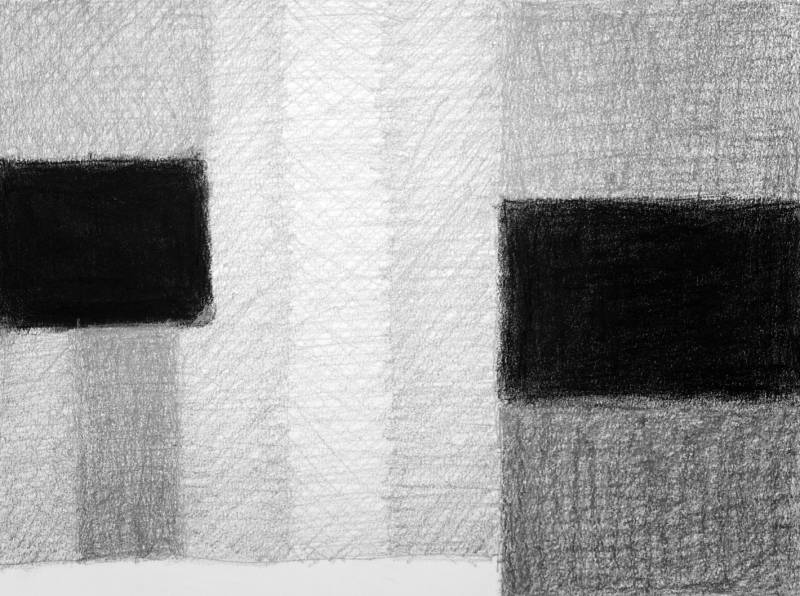 Sean Scully, 2.2.24, 2024, pencil on paper, 30 x 42 cm. (11 34 x 16 12 in.) cropped（圖片來源：Sean Scully）