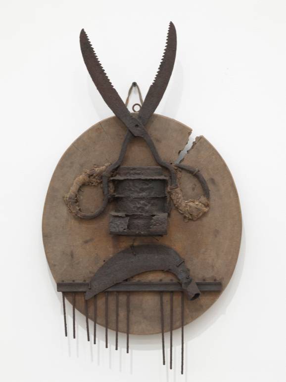 陳庭詩《剪刀》（1970 – 1980年）鐵及綜合媒材. 58.5 x 33.5 x 9 cm（圖片來源：亞紀畫廊）