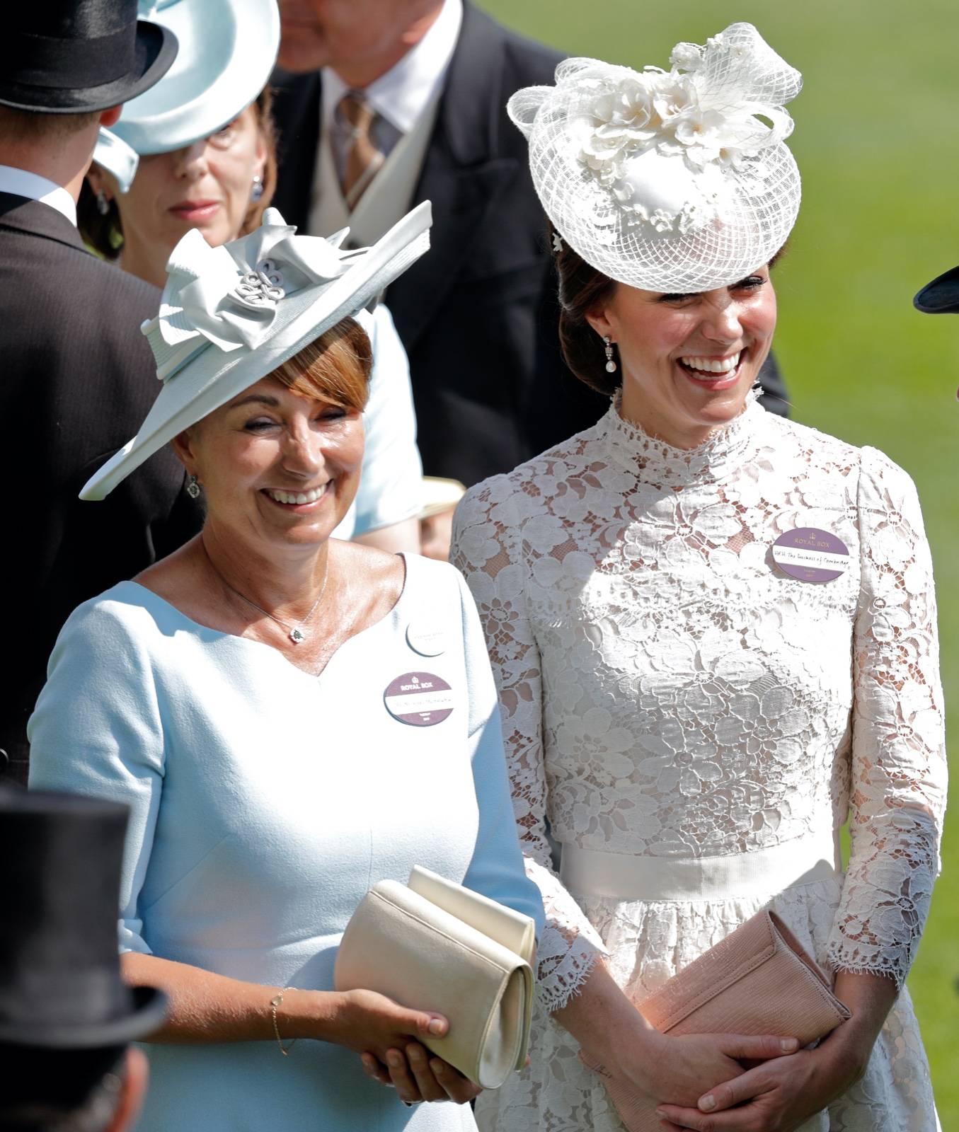 英國王室凱特王妃和媽媽Carole Middleton。 （圖片來源：Getty Images）
