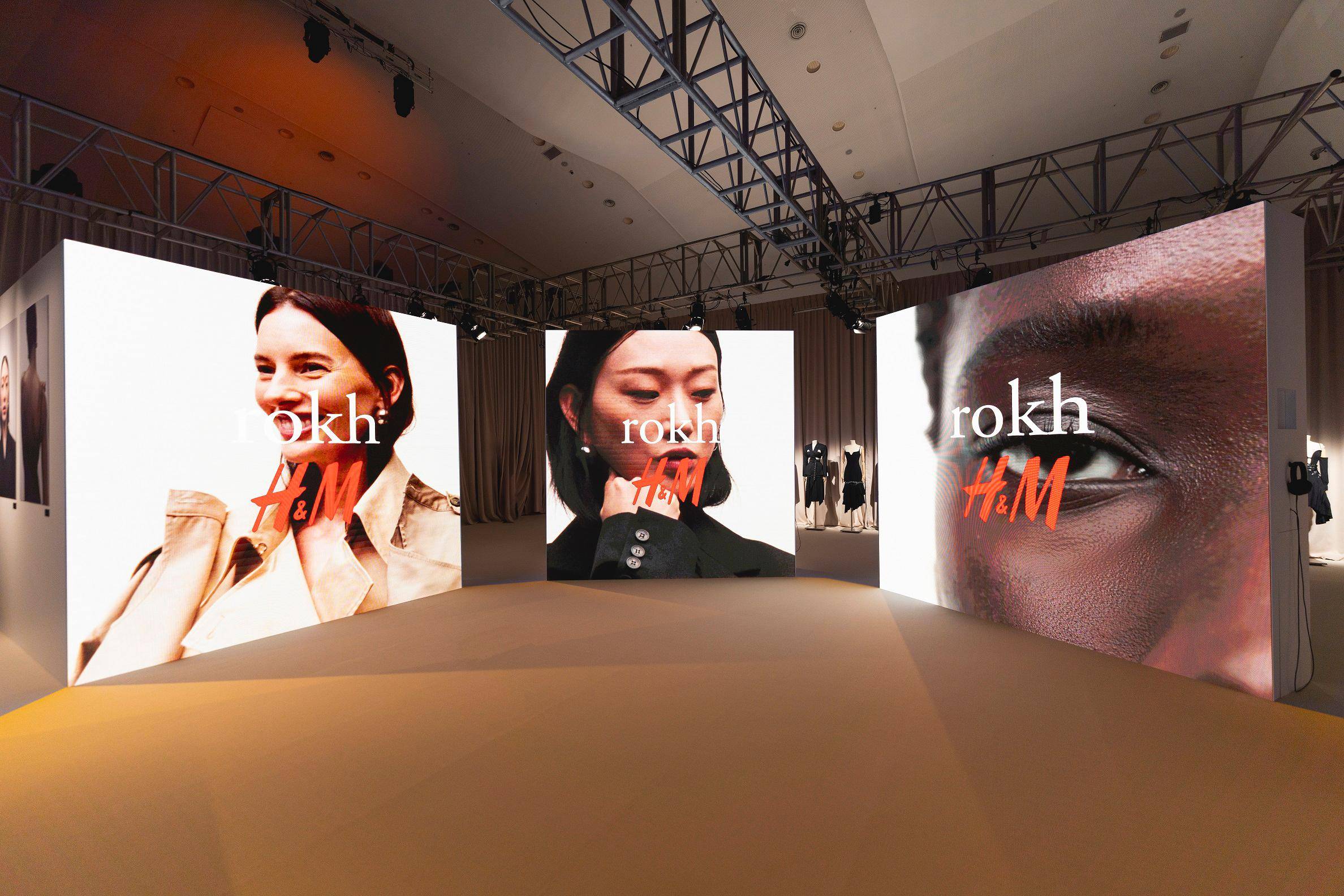 Rokh H&M 設計師聯乘系列首爾發布活動現場（圖片來源：Rokh H&M ）